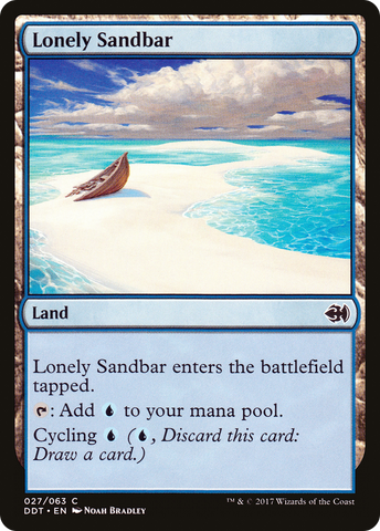 Lonely Sandbar [Duel Decks: Merfolk vs. Goblins] - The Mythic Store | 24h Order Processing