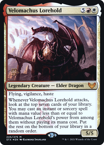 Velomachus Lorehold [Strixhaven: School of Mages Prerelease Promos] - The Mythic Store | 24h Order Processing