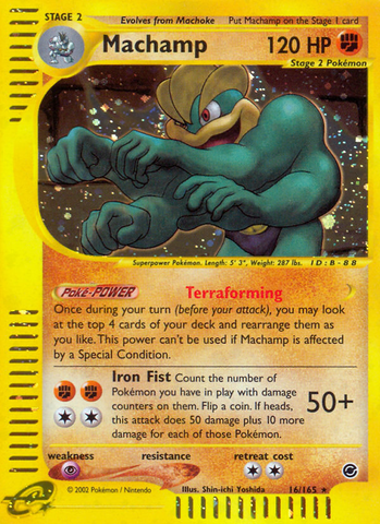 Machamp (16/165) [Expedition: Base Set] - The Mythic Store | 24h Order Processing