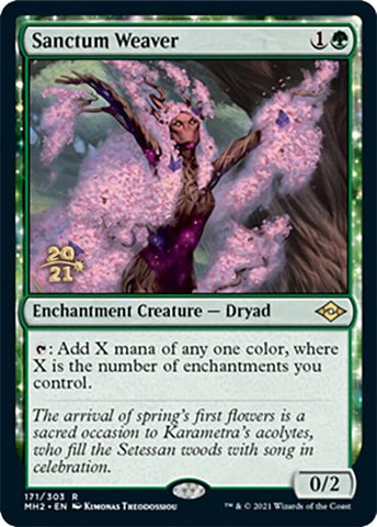 Sanctum Weaver [Modern Horizons 2 Prerelease Promos] - The Mythic Store | 24h Order Processing