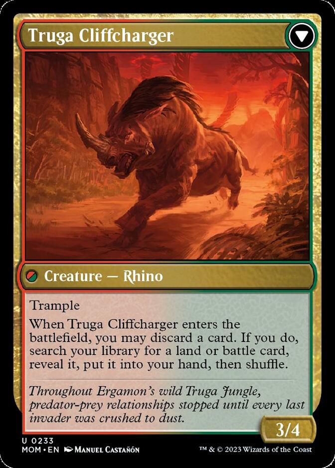 Invasion of Ergamon // Truga Cliffcharger [March of the Machine] - The Mythic Store | 24h Order Processing