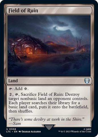 Field of Ruin [The Lord of the Rings: Tales of Middle-Earth Commander] - The Mythic Store | 24h Order Processing