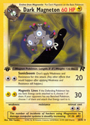 Dark Magneton (28/82) [Team Rocket 1st Edition] - The Mythic Store | 24h Order Processing