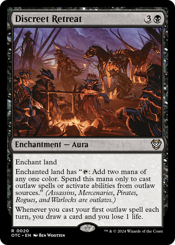 Discreet Retreat [Outlaws of Thunder Junction Commander] - The Mythic Store | 24h Order Processing