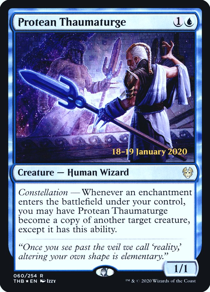 Protean Thaumaturge [Theros Beyond Death Prerelease Promos] - The Mythic Store | 24h Order Processing