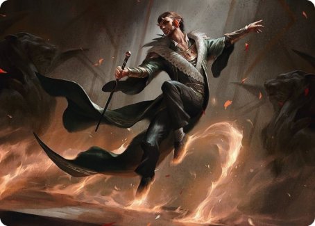 Fleetfoot Dancer Art Card [Streets of New Capenna Art Series] - The Mythic Store | 24h Order Processing