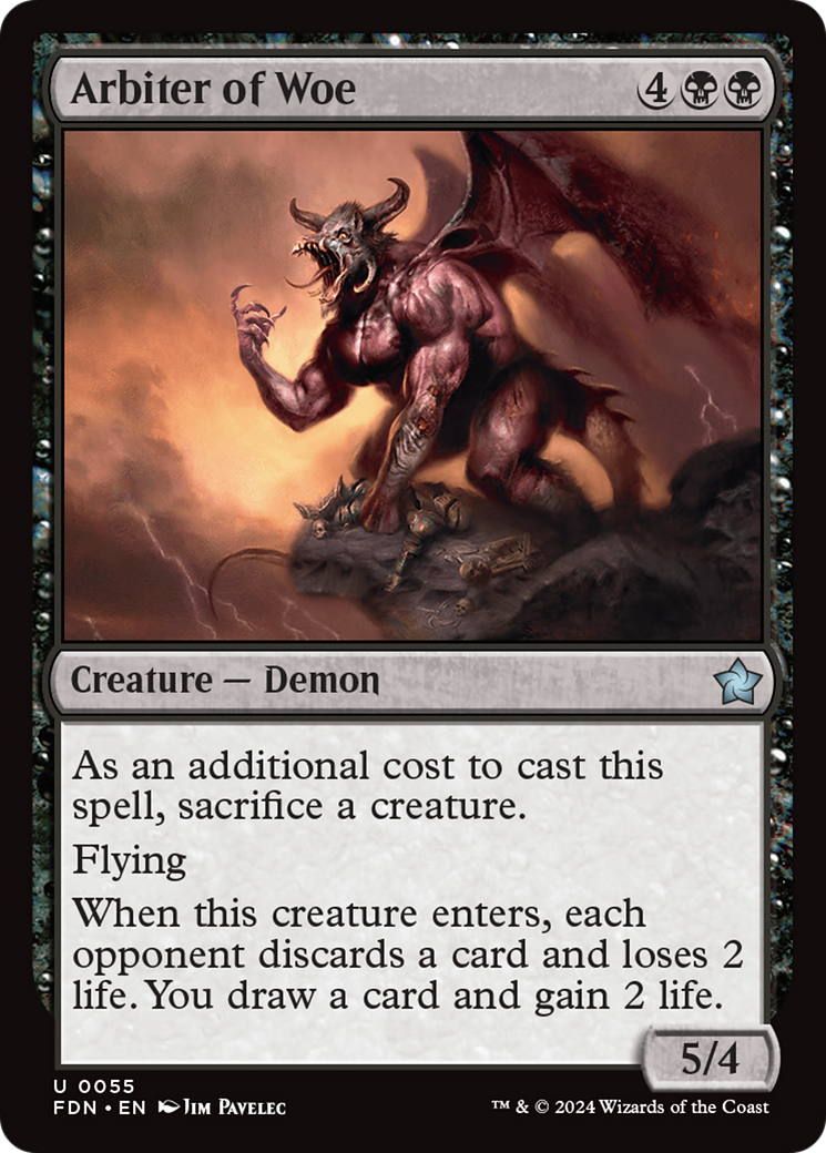 Arbiter of Woe [Foundations] - The Mythic Store | 24h Order Processing