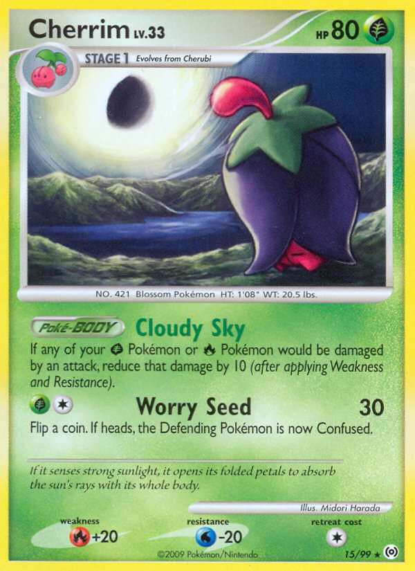 Cherrim (15/99) [Platinum: Arceus] - The Mythic Store | 24h Order Processing