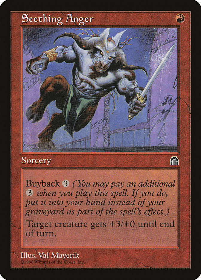 Seething Anger [Stronghold] - The Mythic Store | 24h Order Processing