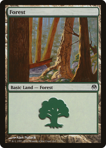 Forest (71) [Duel Decks: Phyrexia vs. the Coalition] - The Mythic Store | 24h Order Processing
