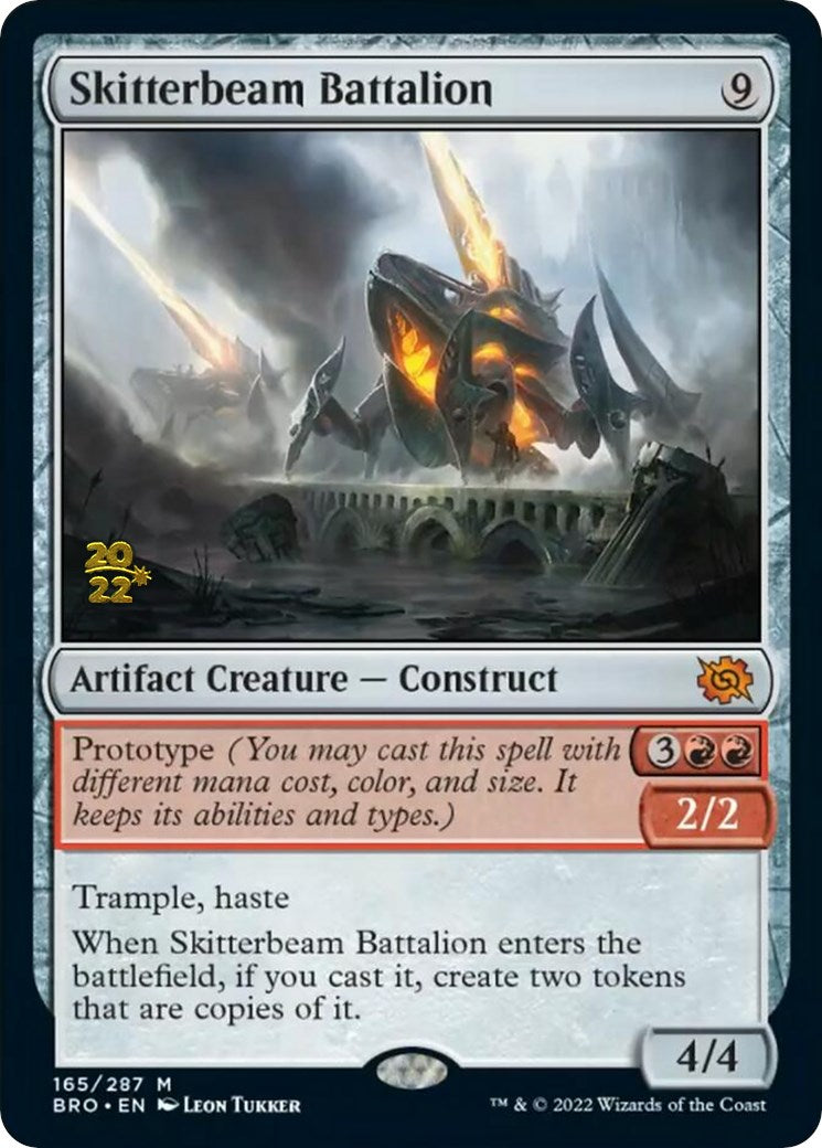 Skitterbeam Battalion [The Brothers' War Prerelease Promos] - The Mythic Store | 24h Order Processing