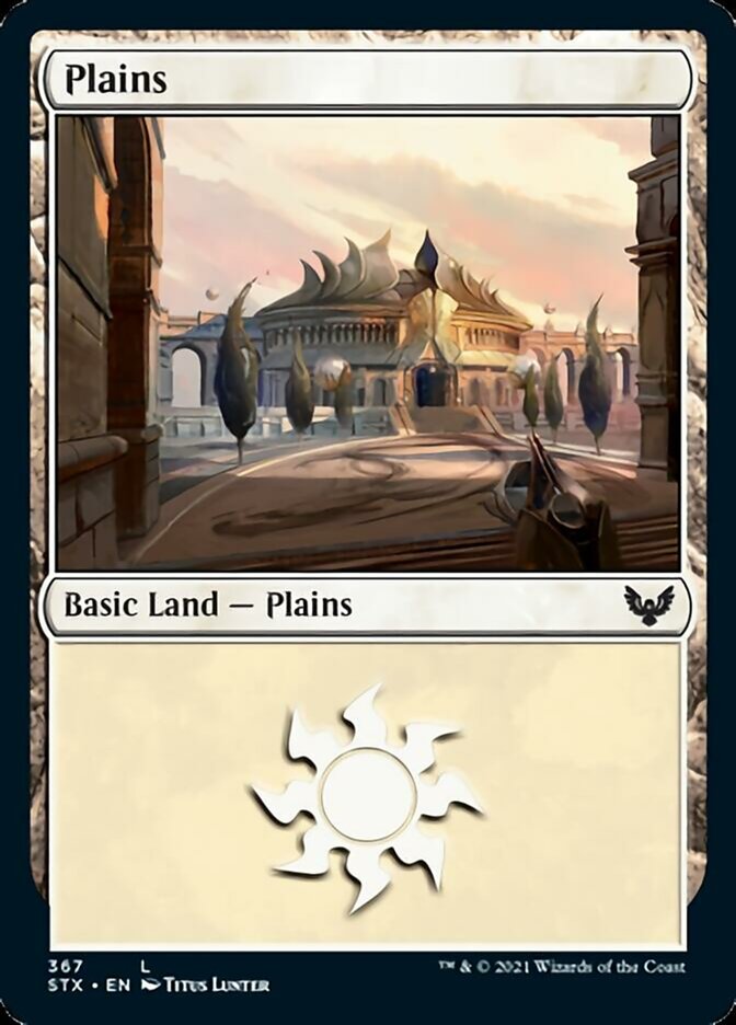 Plains (367) [Strixhaven: School of Mages] - The Mythic Store | 24h Order Processing