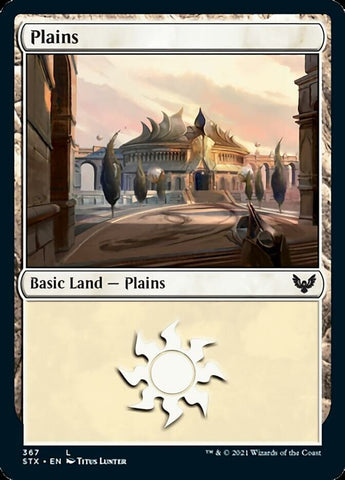 Plains (367) [Strixhaven: School of Mages] - The Mythic Store | 24h Order Processing