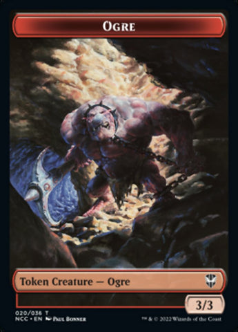 Ogre // Insect Double-Sided Token [Streets of New Capenna Commander Tokens] - The Mythic Store | 24h Order Processing