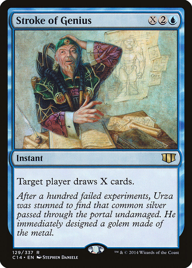 Stroke of Genius [Commander 2014] - The Mythic Store | 24h Order Processing