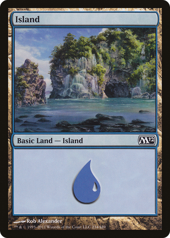 Island (234) [Magic 2012] - The Mythic Store | 24h Order Processing
