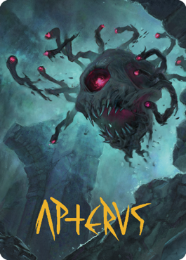 Ghastly Death Tyrant Art Card (Gold-Stamped Signature) [Commander Legends: Battle for Baldur's Gate Art Series] - The Mythic Store | 24h Order Processing