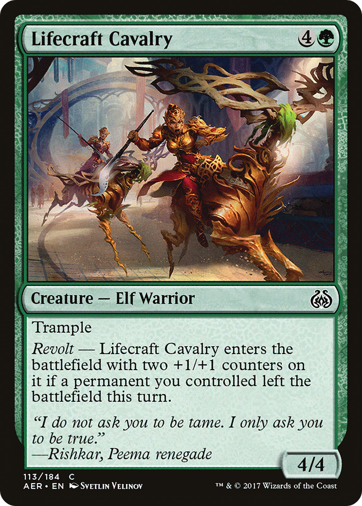 Lifecraft Cavalry [Aether Revolt] - The Mythic Store | 24h Order Processing