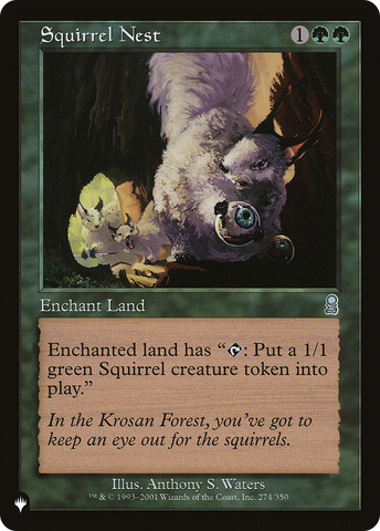 Squirrel Nest [The List] - The Mythic Store | 24h Order Processing