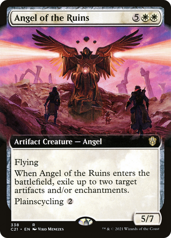 Angel of the Ruins (Extended Art) [Commander 2021] - The Mythic Store | 24h Order Processing