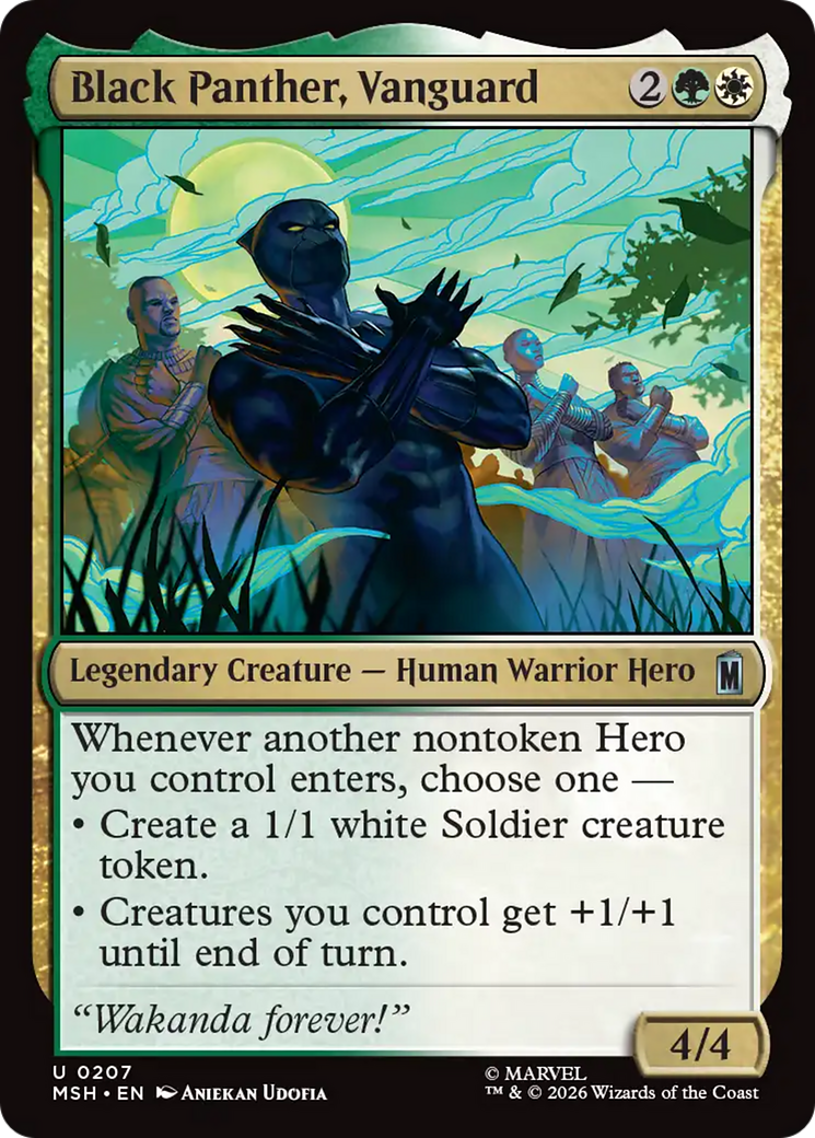 Black Panther, Vanguard [Marvel Super Heroes] - The Mythic Store | 24h Order Processing