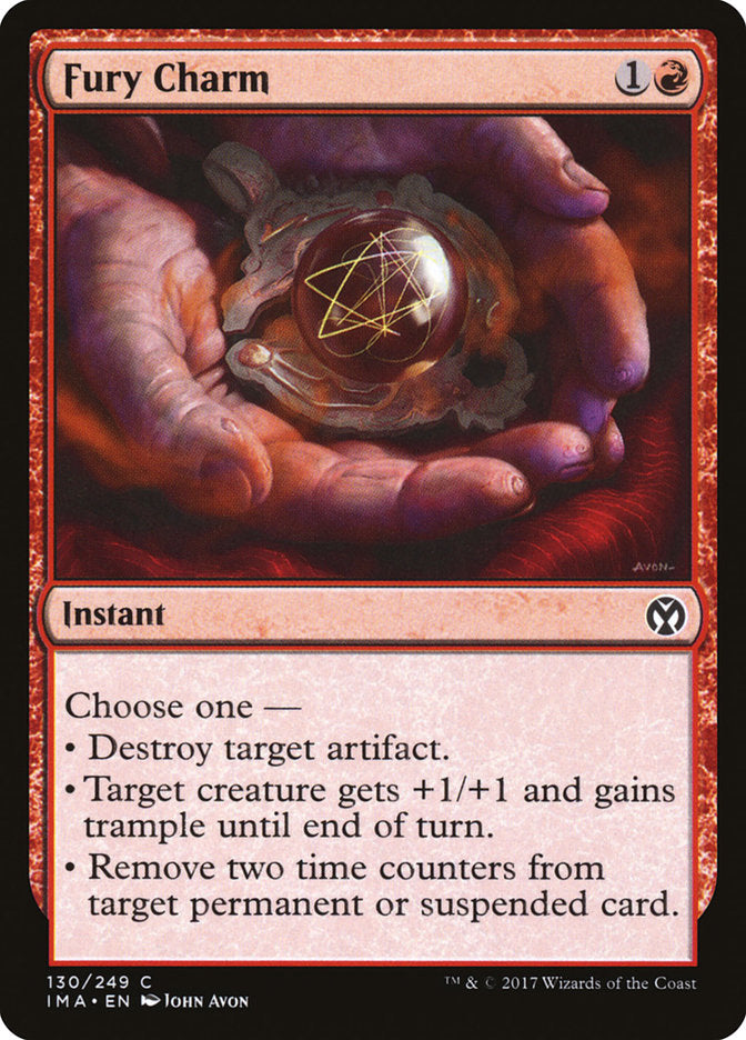 Fury Charm [Iconic Masters] - The Mythic Store | 24h Order Processing