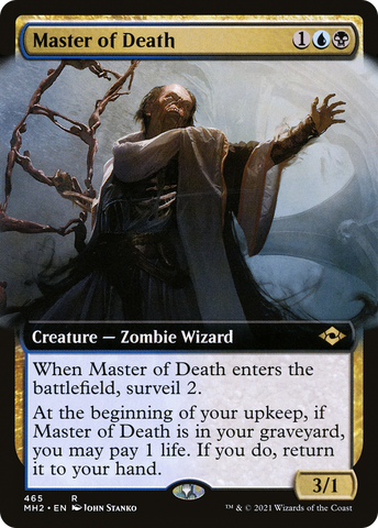 Master of Death (Extended Art) [Modern Horizons 2] - The Mythic Store | 24h Order Processing