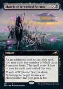 March of Wretched Sorrow (Extended Art) [Kamigawa: Neon Dynasty] - The Mythic Store | 24h Order Processing