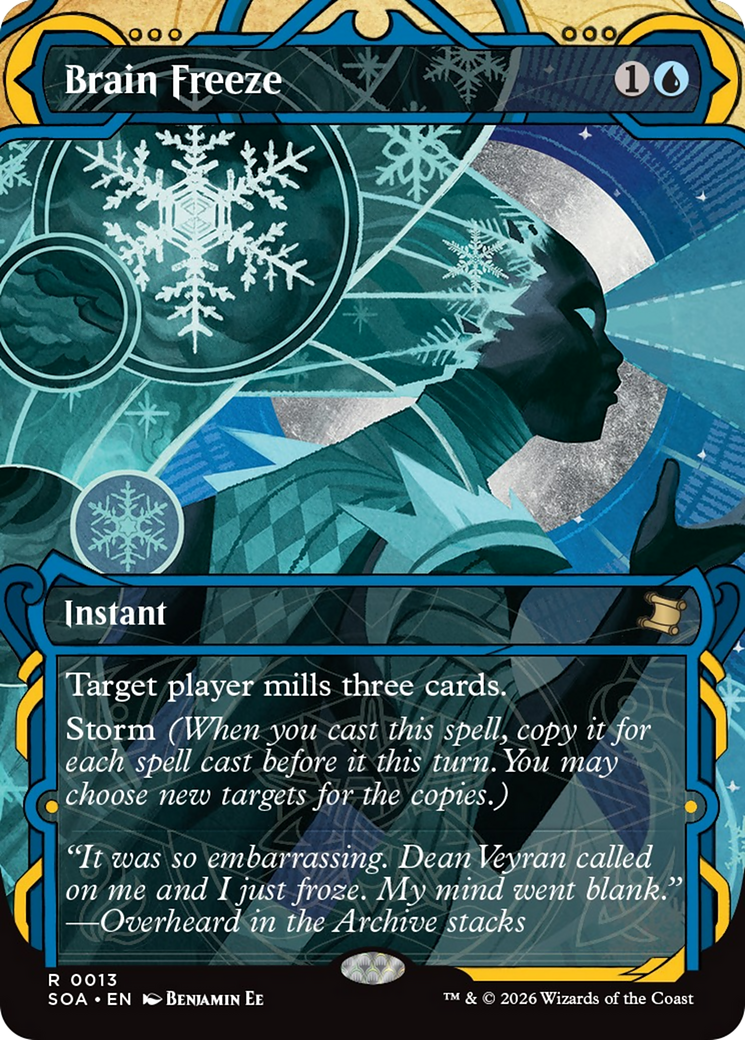 Brain Freeze [Secrets of Strixhaven: Mystical Archive] - The Mythic Store | 24h Order Processing