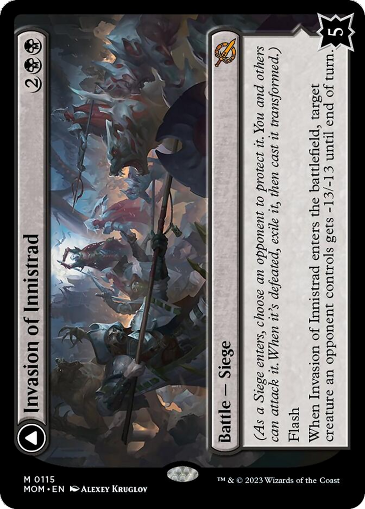 Invasion of Innistrad // Deluge of the Dead [March of the Machine] - The Mythic Store | 24h Order Processing