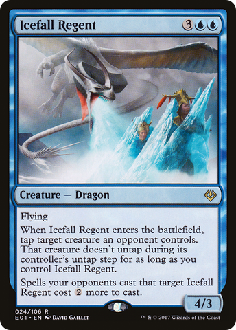 Icefall Regent [Archenemy: Nicol Bolas] - The Mythic Store | 24h Order Processing