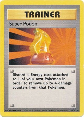 Super Potion (90/102) [Base Set Unlimited] - The Mythic Store | 24h Order Processing