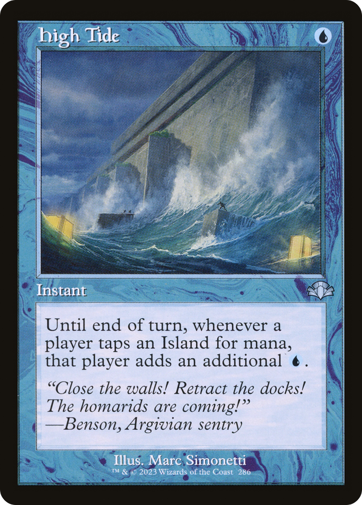 High Tide (Retro) [Dominaria Remastered] - The Mythic Store | 24h Order Processing