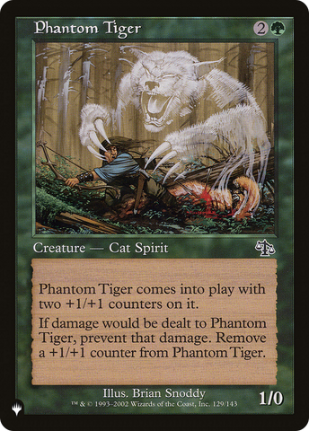 Phantom Tiger [The List] - The Mythic Store | 24h Order Processing