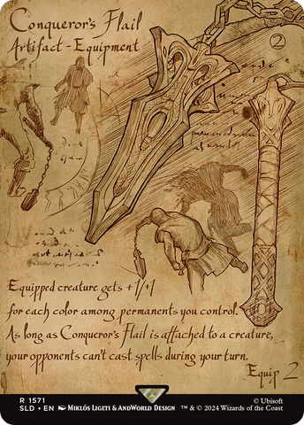 Conqueror's Flail (Rainbow Foil) [Secret Lair Drop Series] - The Mythic Store | 24h Order Processing
