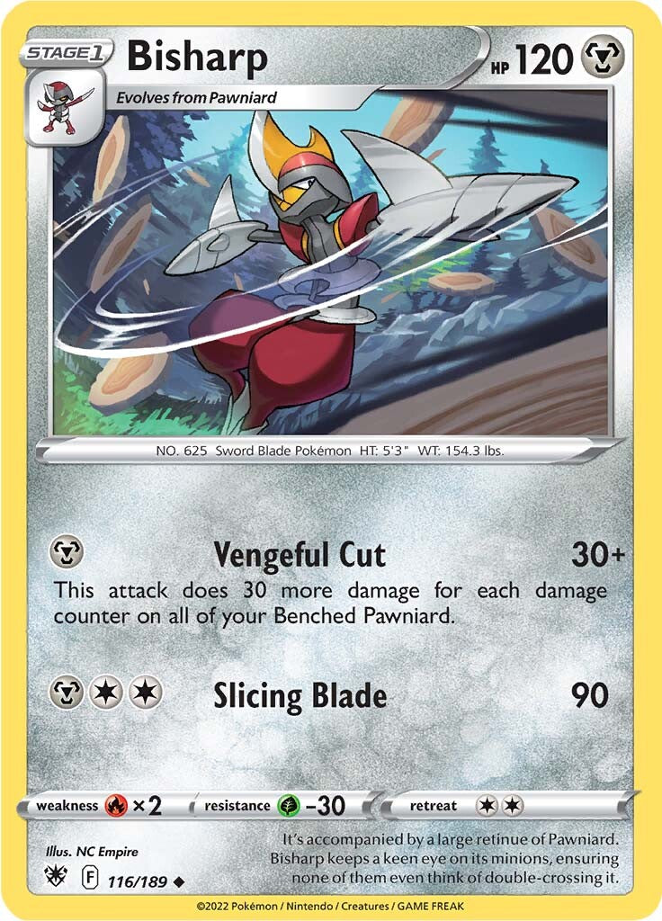 Bisharp (116/189) [Sword & Shield: Astral Radiance] - The Mythic Store | 24h Order Processing