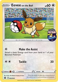 Eevee on the Ball (002/005) [Miscellaneous Cards] - The Mythic Store | 24h Order Processing