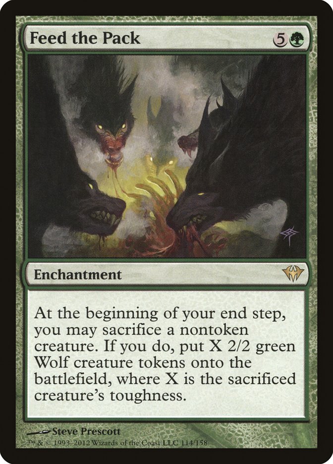 Feed the Pack [Dark Ascension] - The Mythic Store | 24h Order Processing