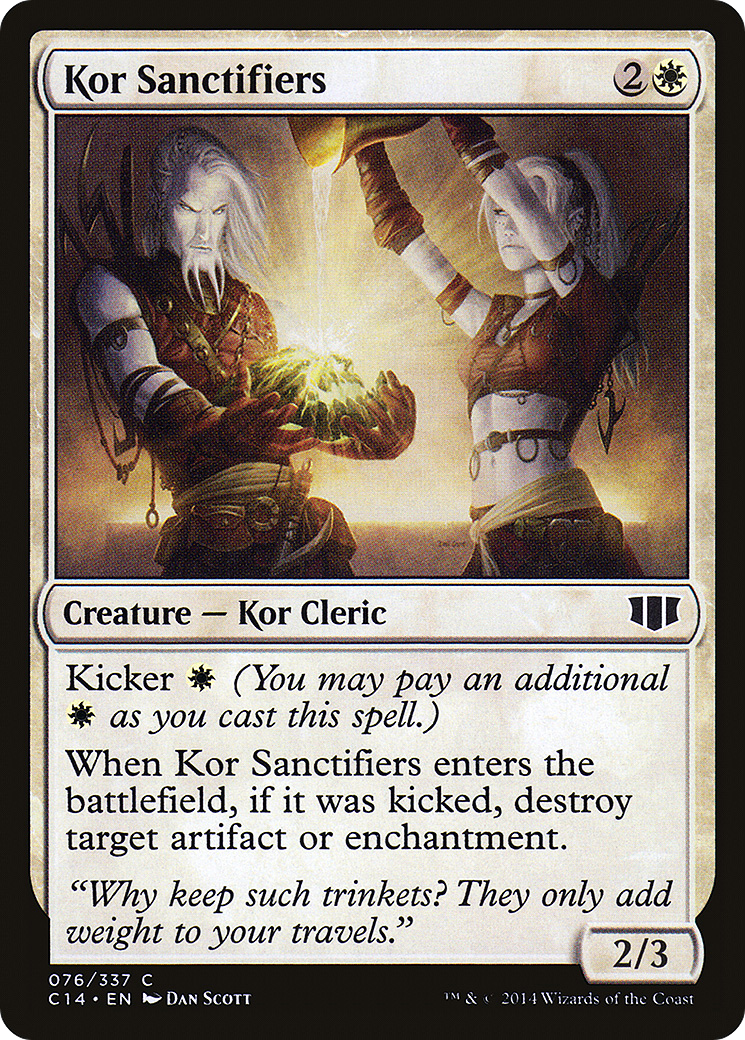 Kor Sanctifiers [Commander 2014] - The Mythic Store | 24h Order Processing