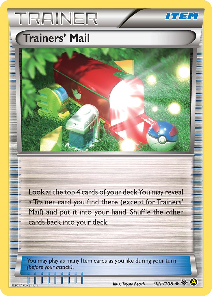 Trainers' Mail (92a/108) [Alternate Art Promos] - The Mythic Store | 24h Order Processing