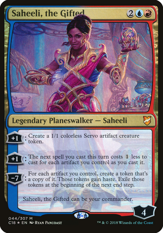 Saheeli, the Gifted (Oversized) [Commander 2018 Oversized] - The Mythic Store | 24h Order Processing