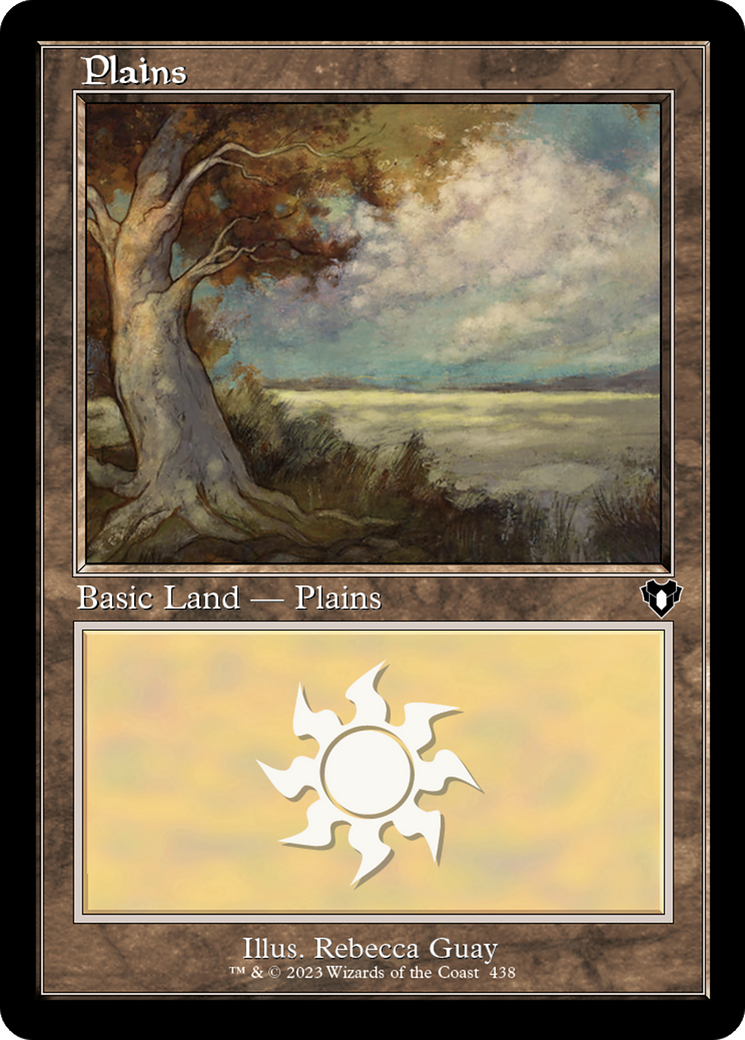 Plains (438) (Retro) [Commander Masters] - The Mythic Store | 24h Order Processing