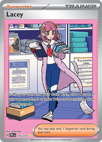 Lacey (175/131) [Scarlet & Violet: Prismatic Evolutions] - The Mythic Store | 24h Order Processing