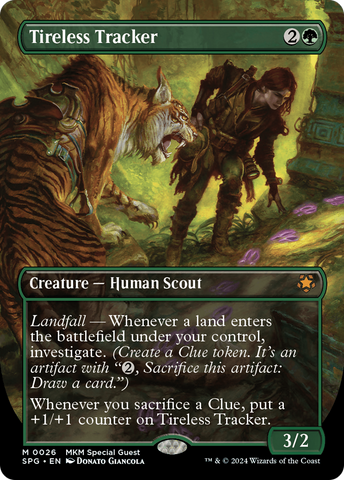 Tireless Tracker (Borderless) [Murders at Karlov Manor Special Guests] - The Mythic Store | 24h Order Processing