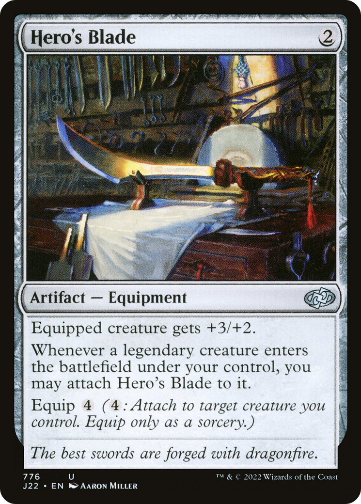 Hero's Blade [Jumpstart 2022] - The Mythic Store | 24h Order Processing