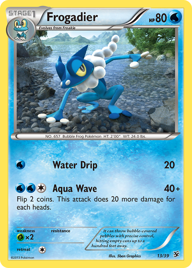 Frogadier (13/39) [XY: Kalos Starter Set] - The Mythic Store | 24h Order Processing