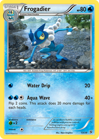 Frogadier (13/39) [XY: Kalos Starter Set] - The Mythic Store | 24h Order Processing