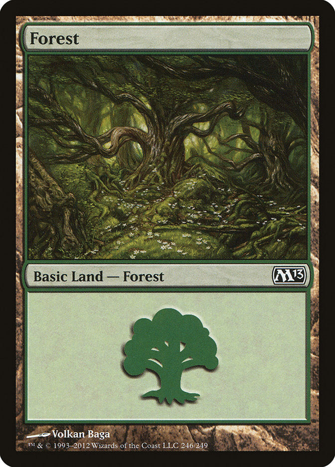 Forest (246) [Magic 2013] - The Mythic Store | 24h Order Processing