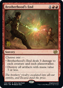 Brotherhood's End [The Brothers' War Prerelease Promos] - The Mythic Store | 24h Order Processing