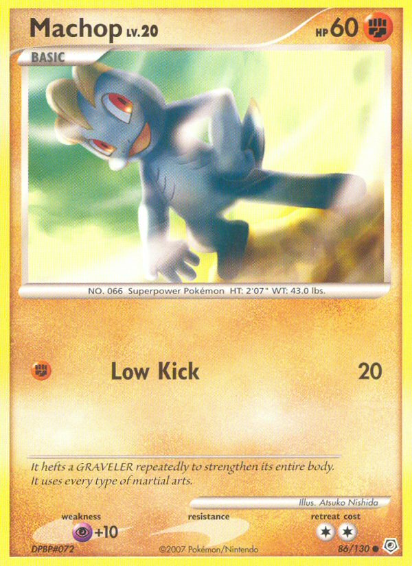 Machop (86/130) [Diamond & Pearl: Base Set] - The Mythic Store | 24h Order Processing